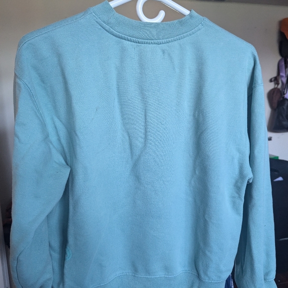NOIZE recycled sweatshirt size XS beautiful turquoise - Picture 5 of 5